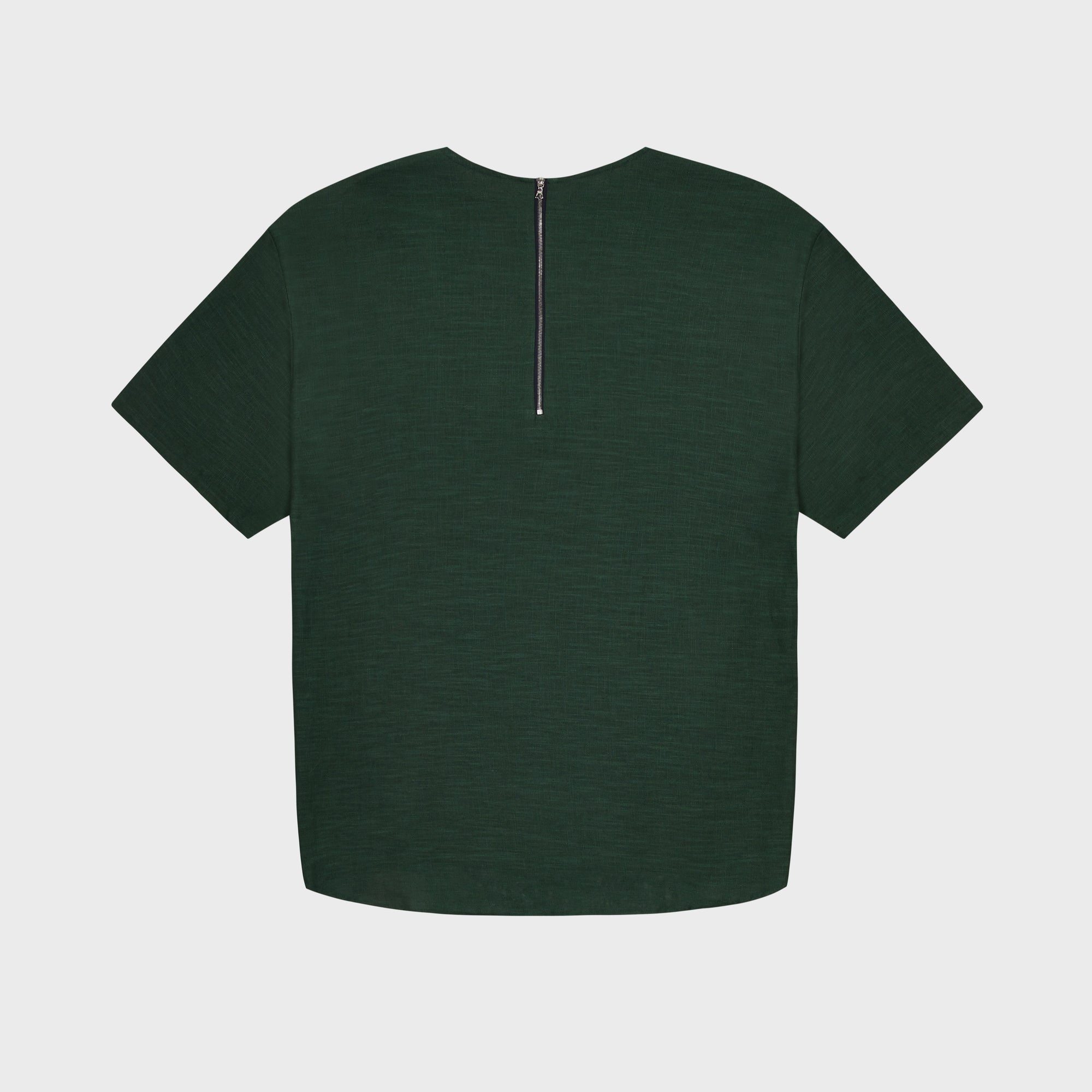 Oversized Linen T-shirt (Up 'n' Down)