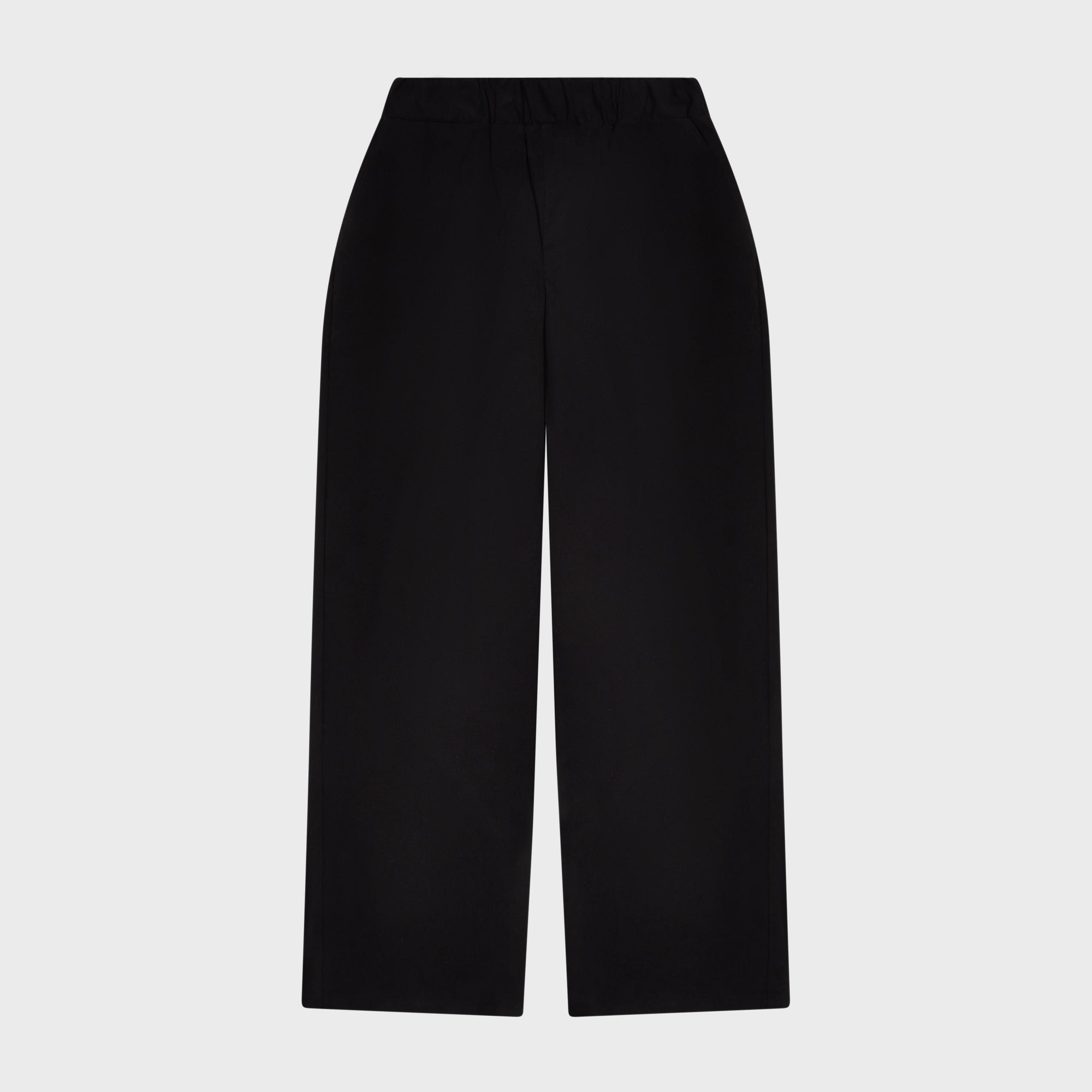 Straight Leg Wool Trouser