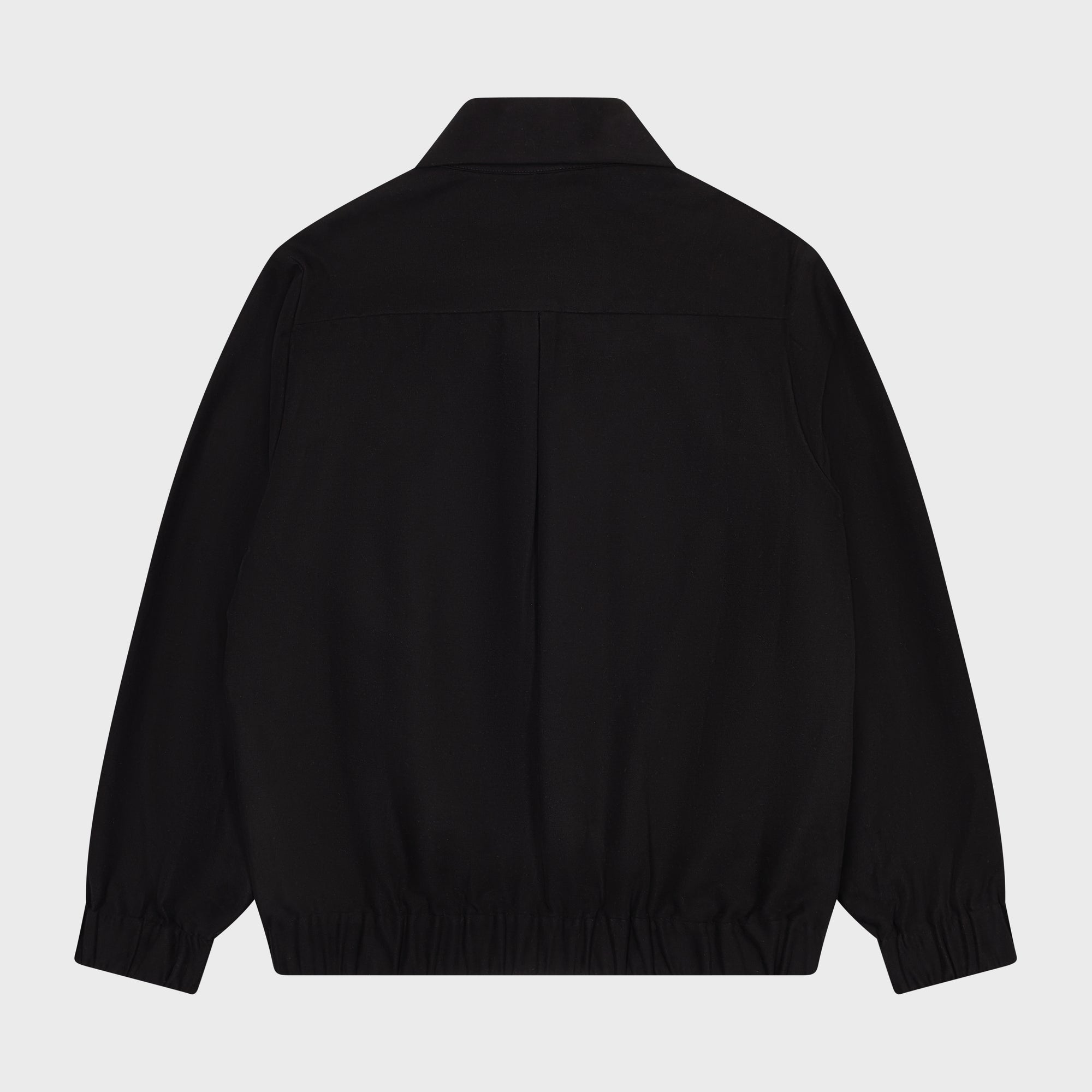 Embroidered Wool Blouson Jacket